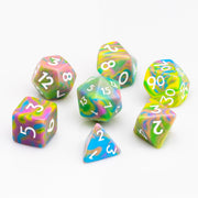 Hippy Dippy | Resin DND Dice Set | Resin RPG Dice