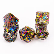 Funfetti | Resin RPG Dice Set | Resin DND Dice