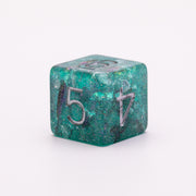 Mardi Gras | Resin RPG Dice Set | Resin DND Dice